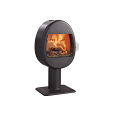 Krbová kamna SCAN 66-2 BP s nohou, černý lak