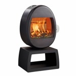 Krbová kamna SCAN 66-4 BP, černý lak