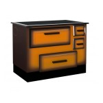 Alfa plam ALFA 55 DELUX, L hnědý melír