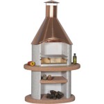 Zahradní krb Norman ARCUS COLORA měď