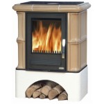 Kachlová kamna ABX Bavaria K I rovný sokl zelená kachle