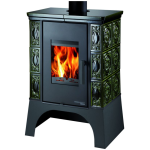 Haas Sohn Empoli AL II s výměníkem černá, zelená kachle