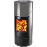 Peletová kamna Haas Sohn HSP 7 II Grande RLU DE LUXE lesklá šedá