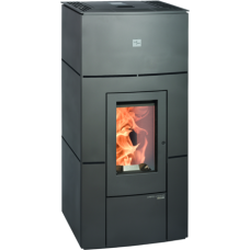 Peletová kamna Haas Sohn HSP 6 RUEDA RLU černé lišty