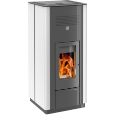 Peletová kamna Haas Sohn HSP 6 s výměníkem bílá