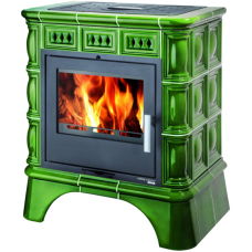 Kachlová kamna Haas Sohn MATERA s výměníkem zelená