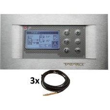 TATAREK LUX RT-08G-BUF regulátor topného okruhu krbu řízeného vzduchovou klapkou