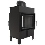 Krbová vložka Kratki LUCY 12kW průhledová černé obložení Termotec
