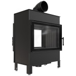 Krbová vložka Kratki LUCY 14kW průhledová, černé obložení Termotec