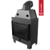 Krbová vložka Kratki MBM 10kW rovná, černé obložení Termotec