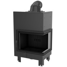Krbová vložka Kratki MBZ 13kW pravé BS prosklení, černé obložení Termotec