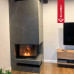 Krbová vložka Kratki MBZ 13kW pravé BS prosklení, černé obložení Termotec