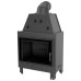 Krbová vložka Kratki MBO 15kW rovná, černé obložení Termotec
