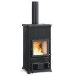 Nordica Concita steel s varnou plotnou - Černá