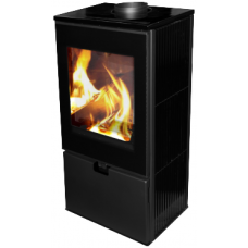 Krbová kamna Thorma CREMONA TOP černá/černá keramika